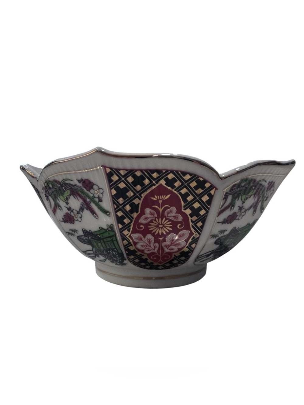 Imari porcelain bowl by Heritage Mint made in Japan - Picture 3 of 8